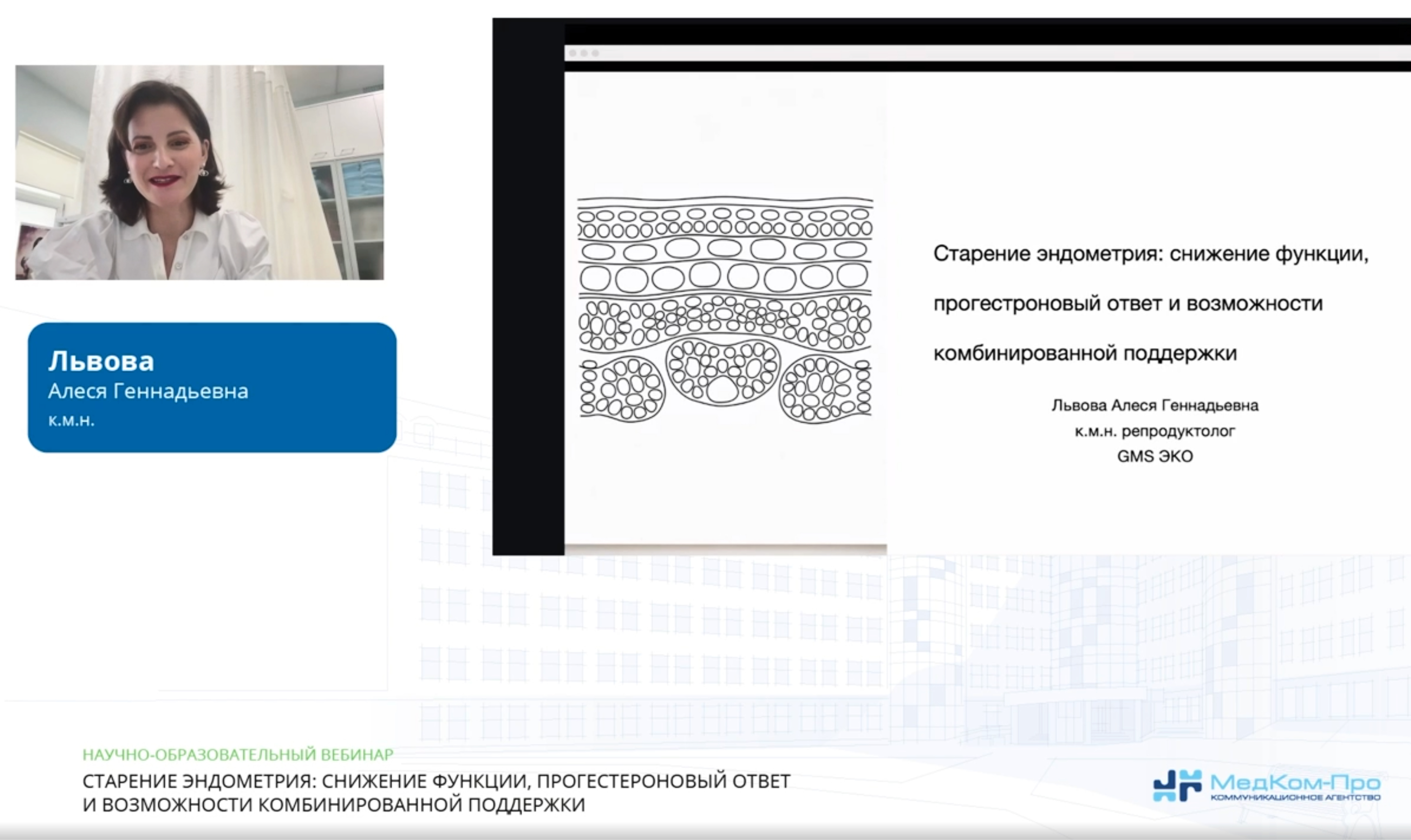 Запись вебинара Львовой Алеси Геннадьевны